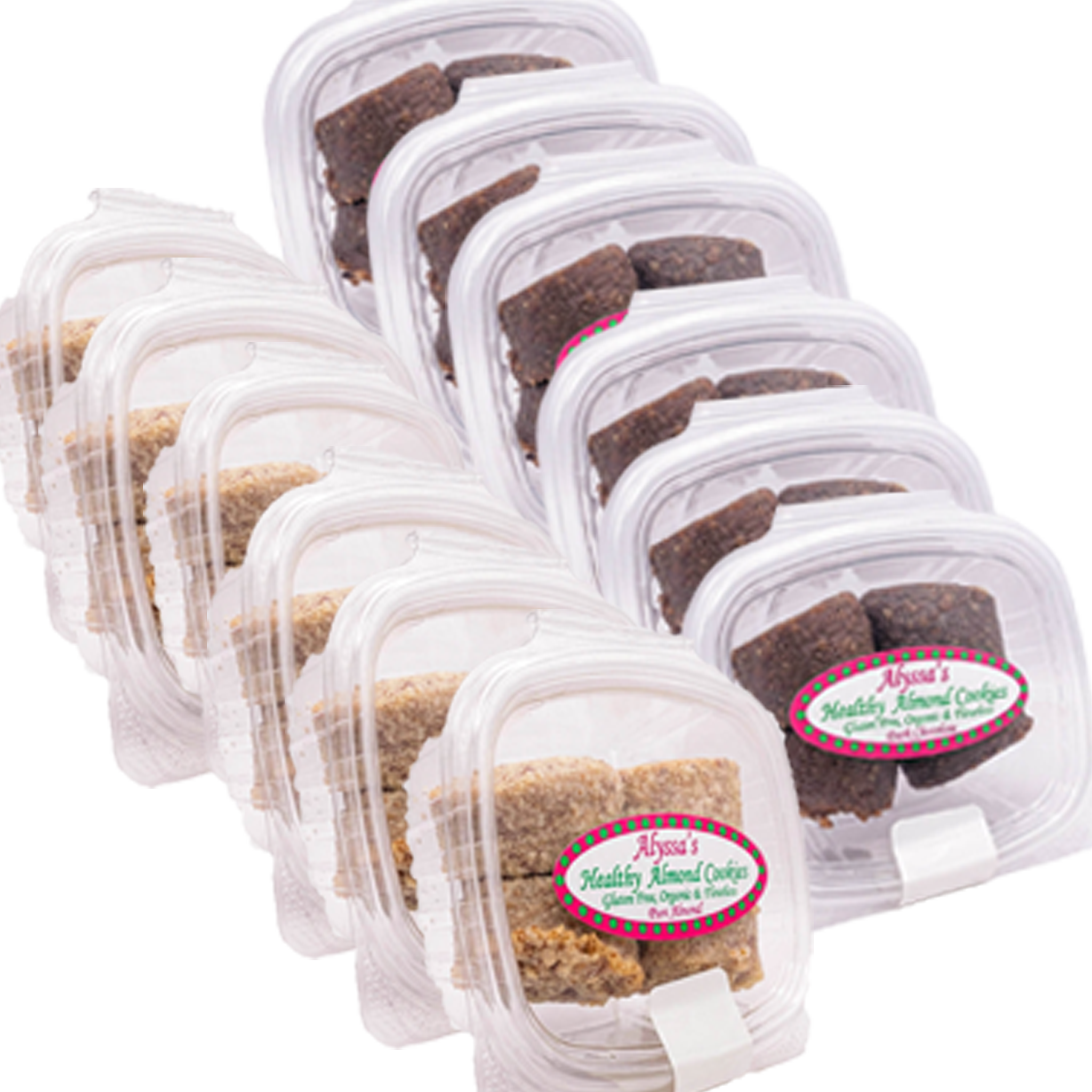 Healthy Almond Cookies Variety Pack 12-Pack – Alyssa's Cookies