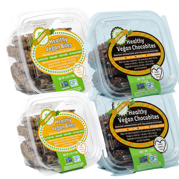Healthy Vegan Bites Bundle 4-Pack